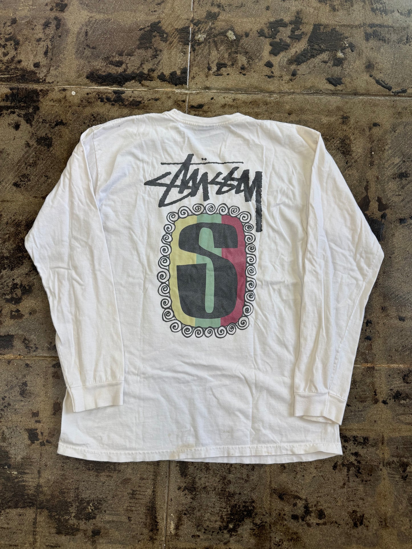 STUSSY IRIE ROOTS LONG SLEEVE (USED)