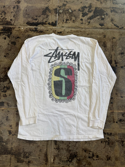 STUSSY IRIE ROOTS LONG SLEEVE (USED)