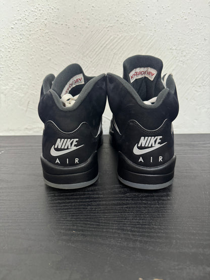 JORDAN 5 REIMAGINED BLACK METALLIC (USED) (NB)