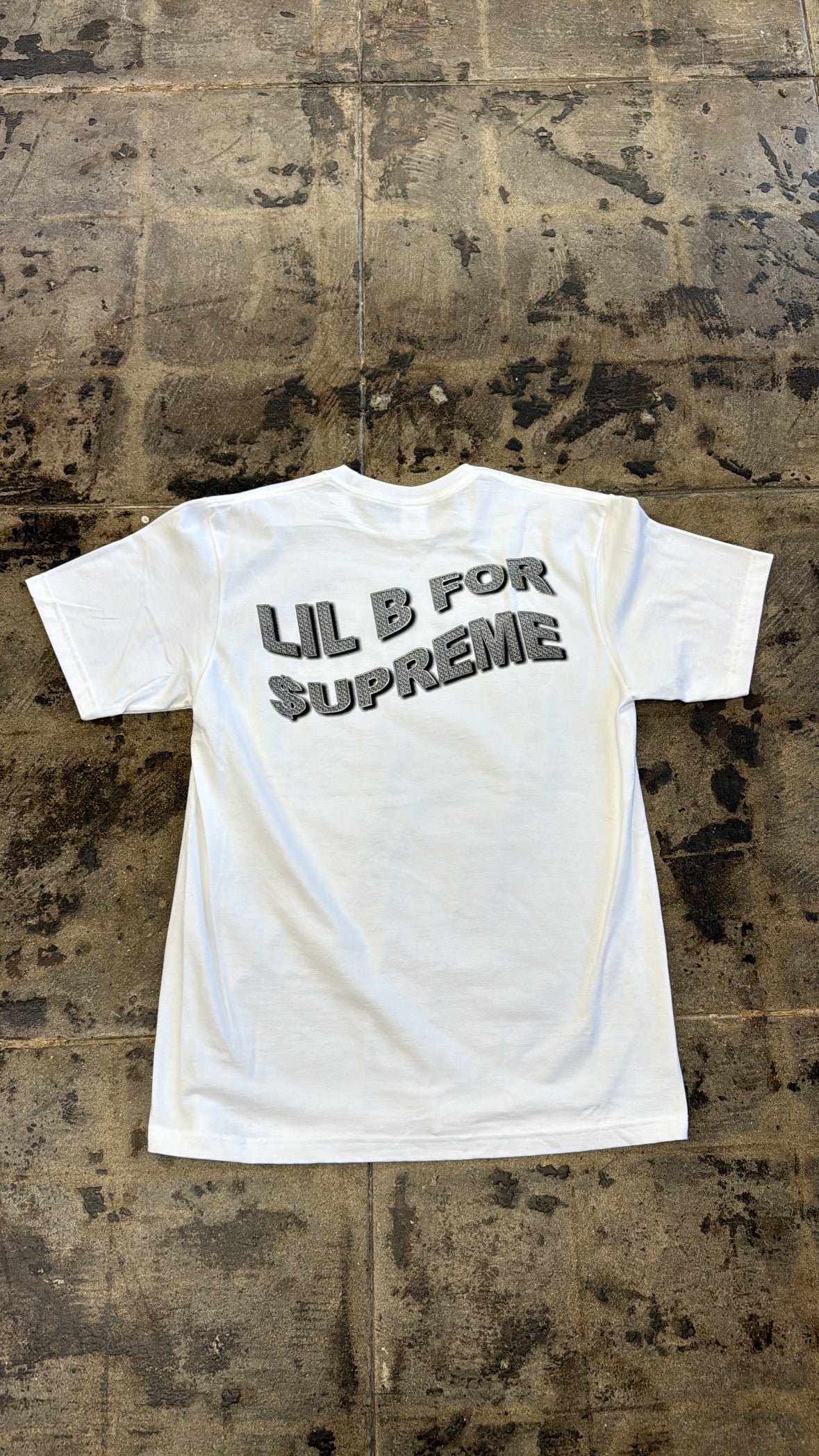 SUPREME WHY HATE BASED TEE (USED)