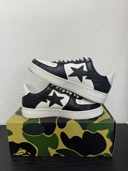 BAPE STA LINE CAMO WHITE/BLACK (USED)