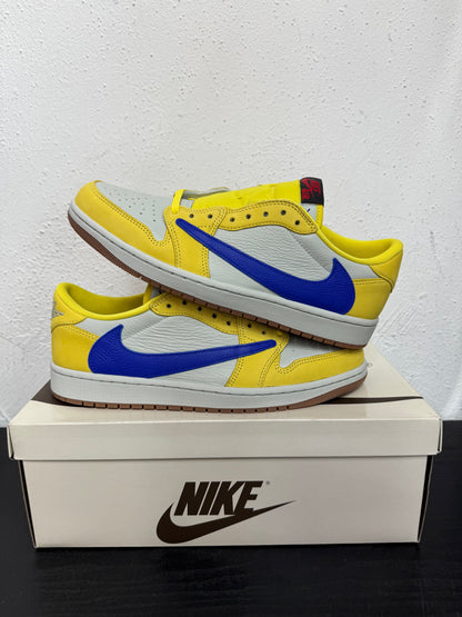 JORDAN 1 LOW TRAVIS SCOTT CANARY YELLOW
