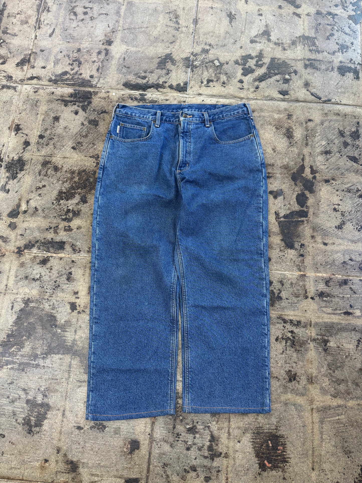 CARHARTT BAGGY BLUE JEANS