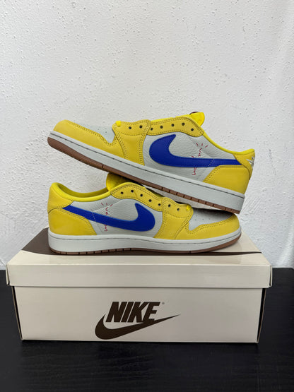 JORDAN 1 LOW TRAVIS SCOTT CANARY YELLOW