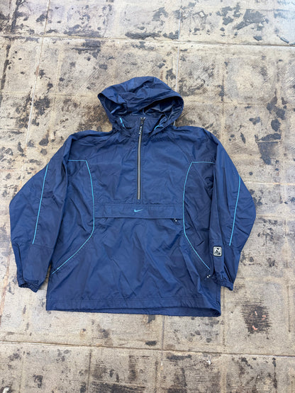 90s VNTG NIKE HALF ZIP WINDBREAKER