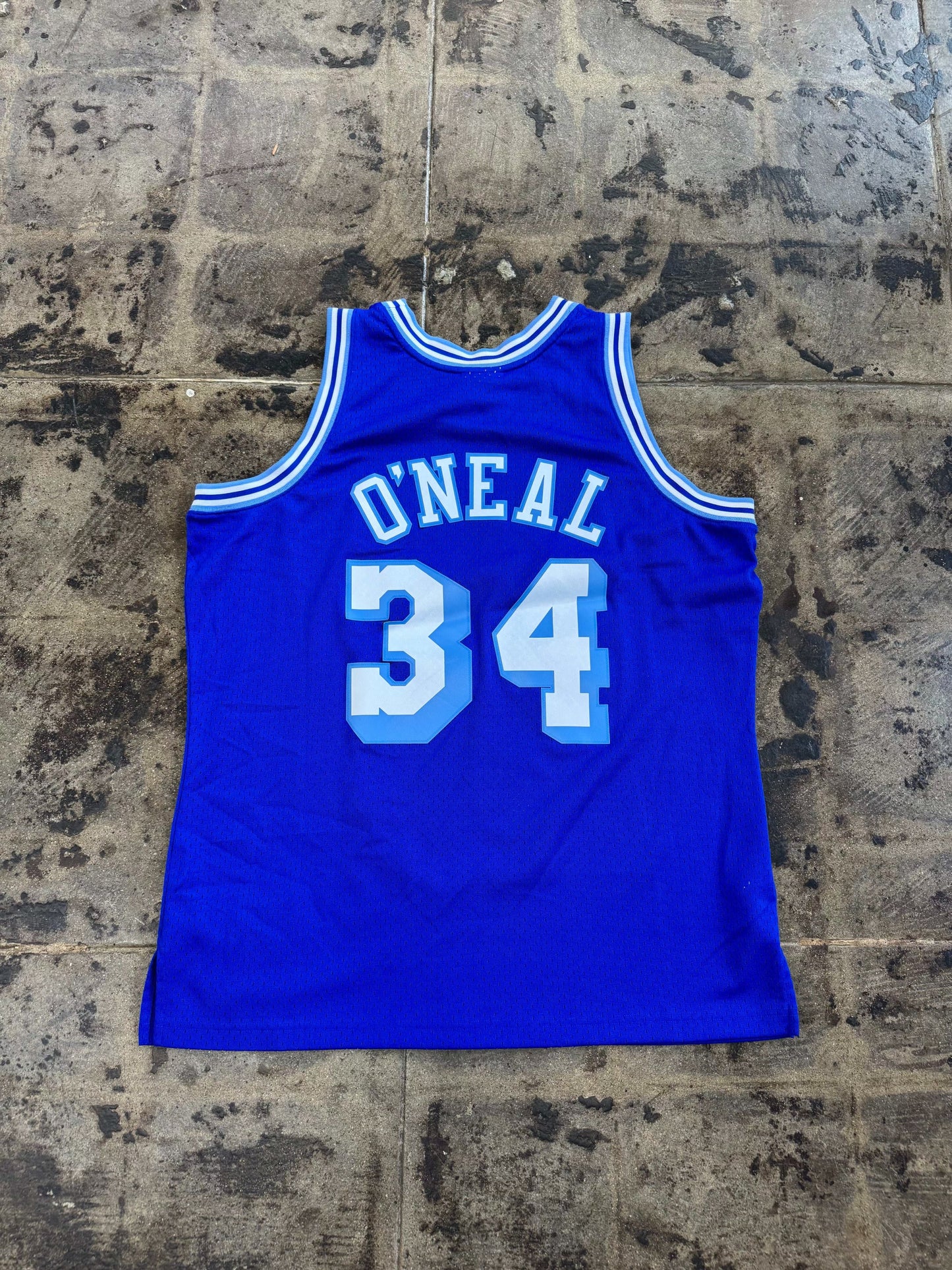 MITCHELL & NESS LA LAKERS O'NAL #34 SWINGMAN JERSEY
