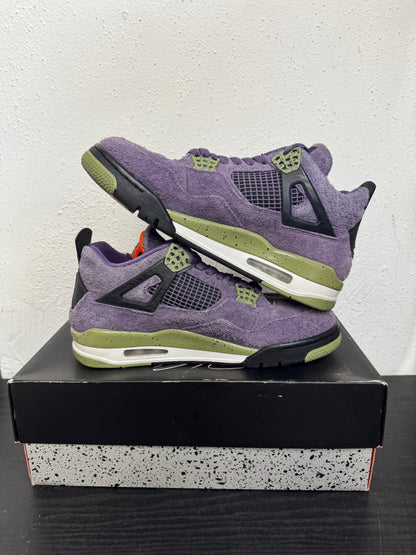 JORDAN 4 CANYON PURPLE WMNS (USED)