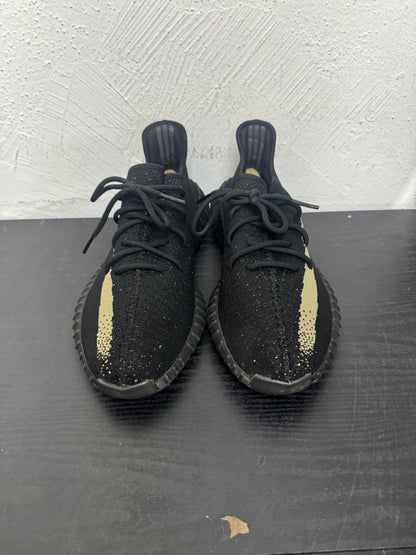 YEEZY 350 CORE BLK/GREEN (USED) (NB)