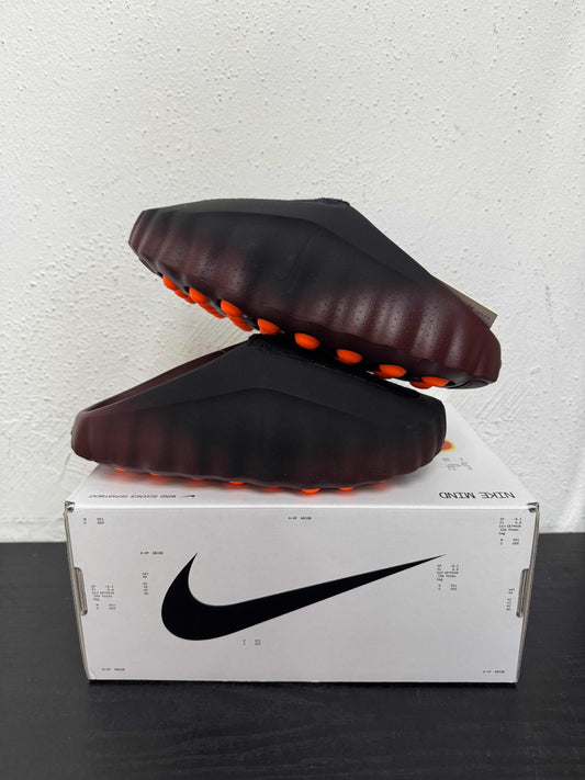 NIKE MIND SLIDE 001 FLYKNIT BRONZE ECLIPSE ORANGE