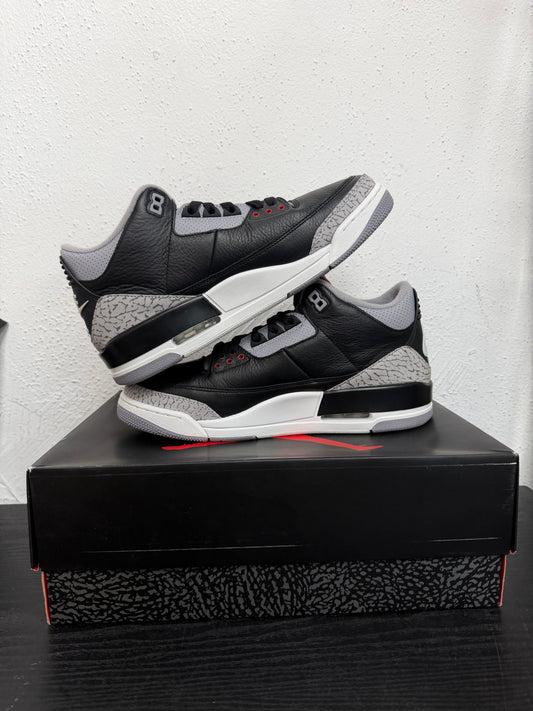 JORDAN 3 BLACK CEMENT (2024)
