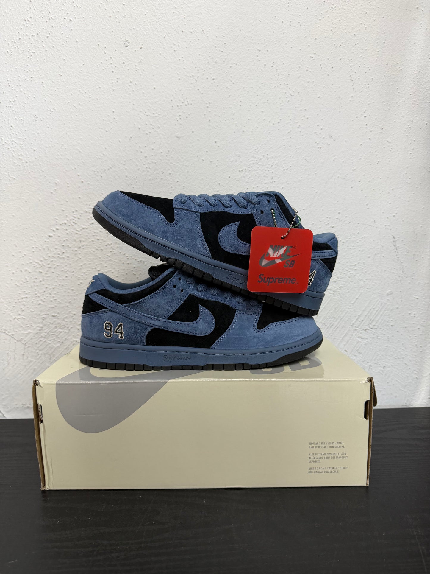 DUNK LOW SB SUPREME 94 OCEAN FOG