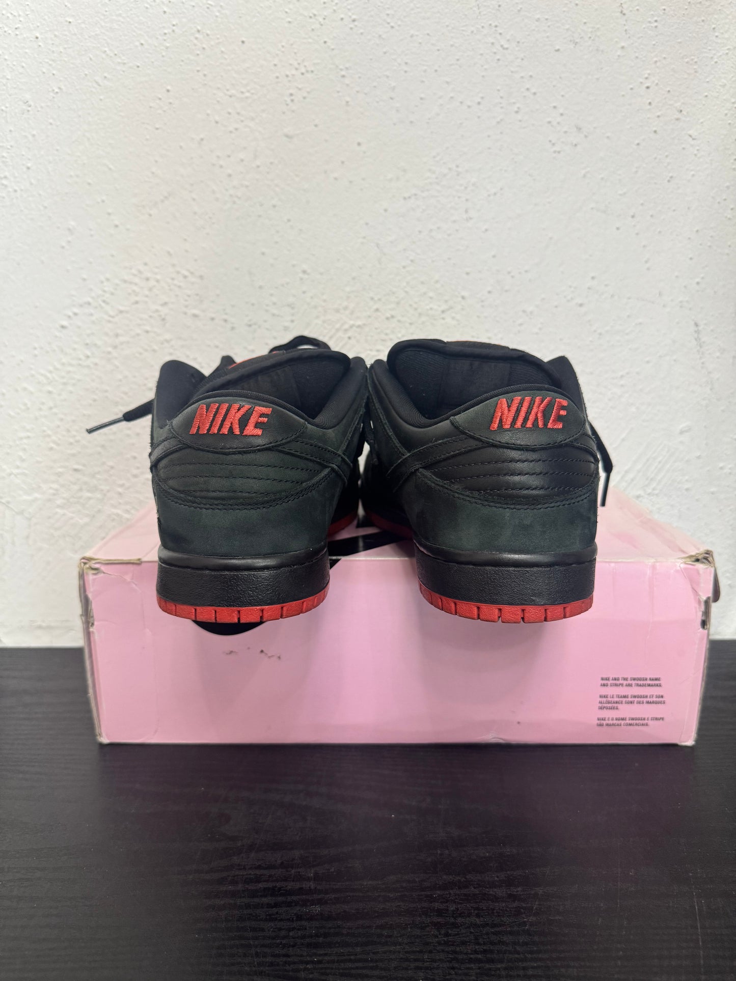 DUNK LOW SB BLACK PIGEON (USED)