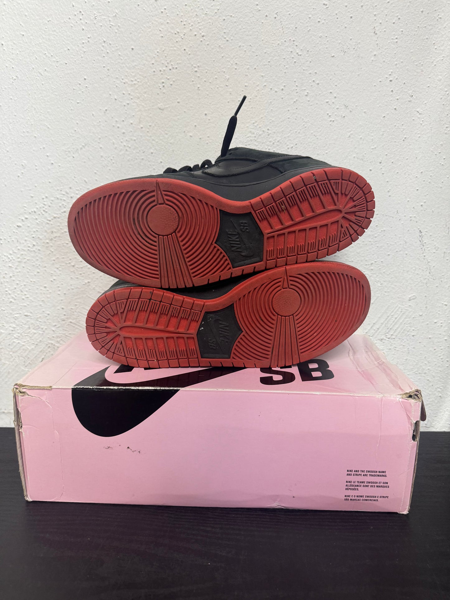 DUNK LOW SB BLACK PIGEON (USED)