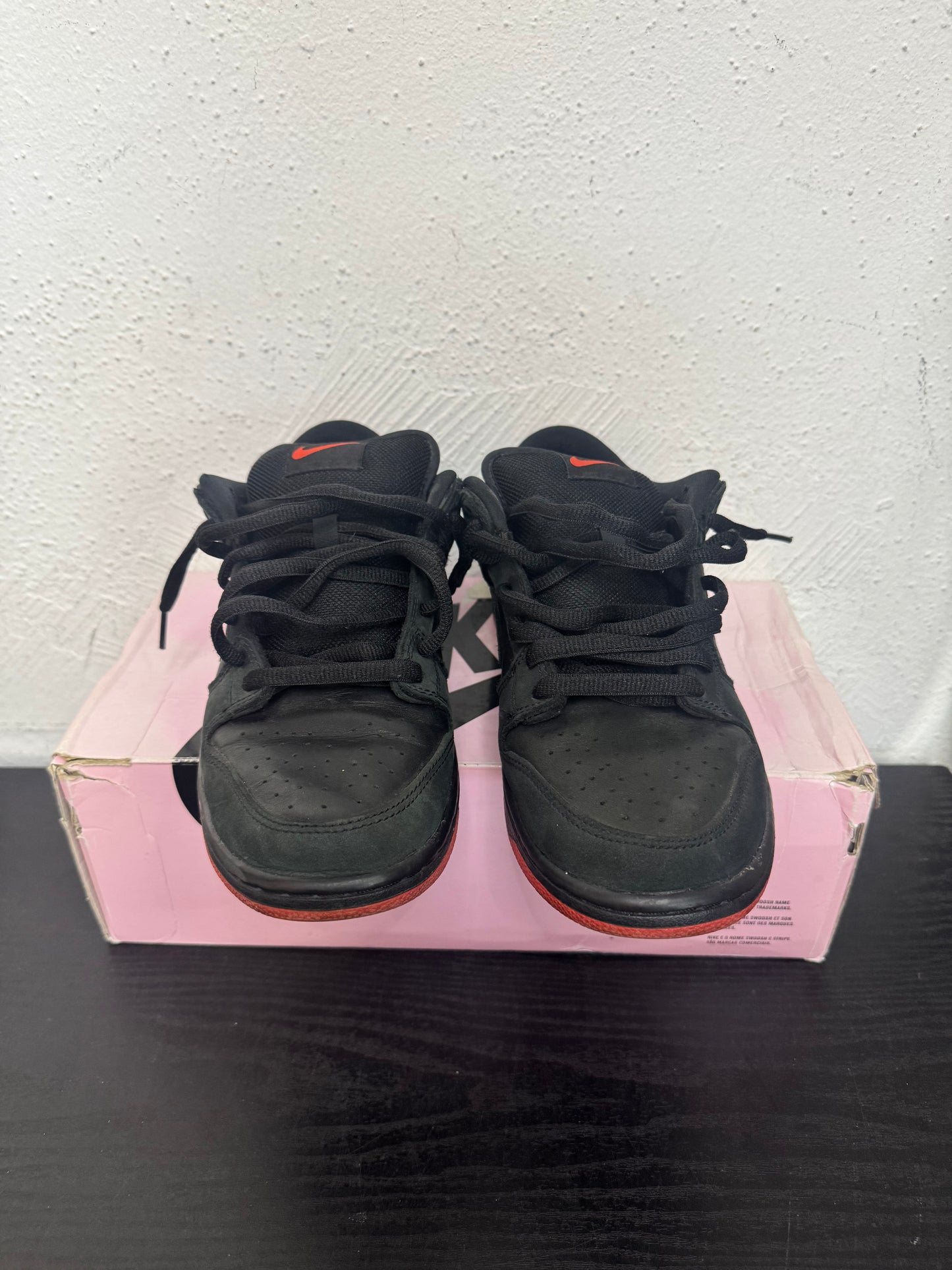 DUNK LOW SB BLACK PIGEON (USED)