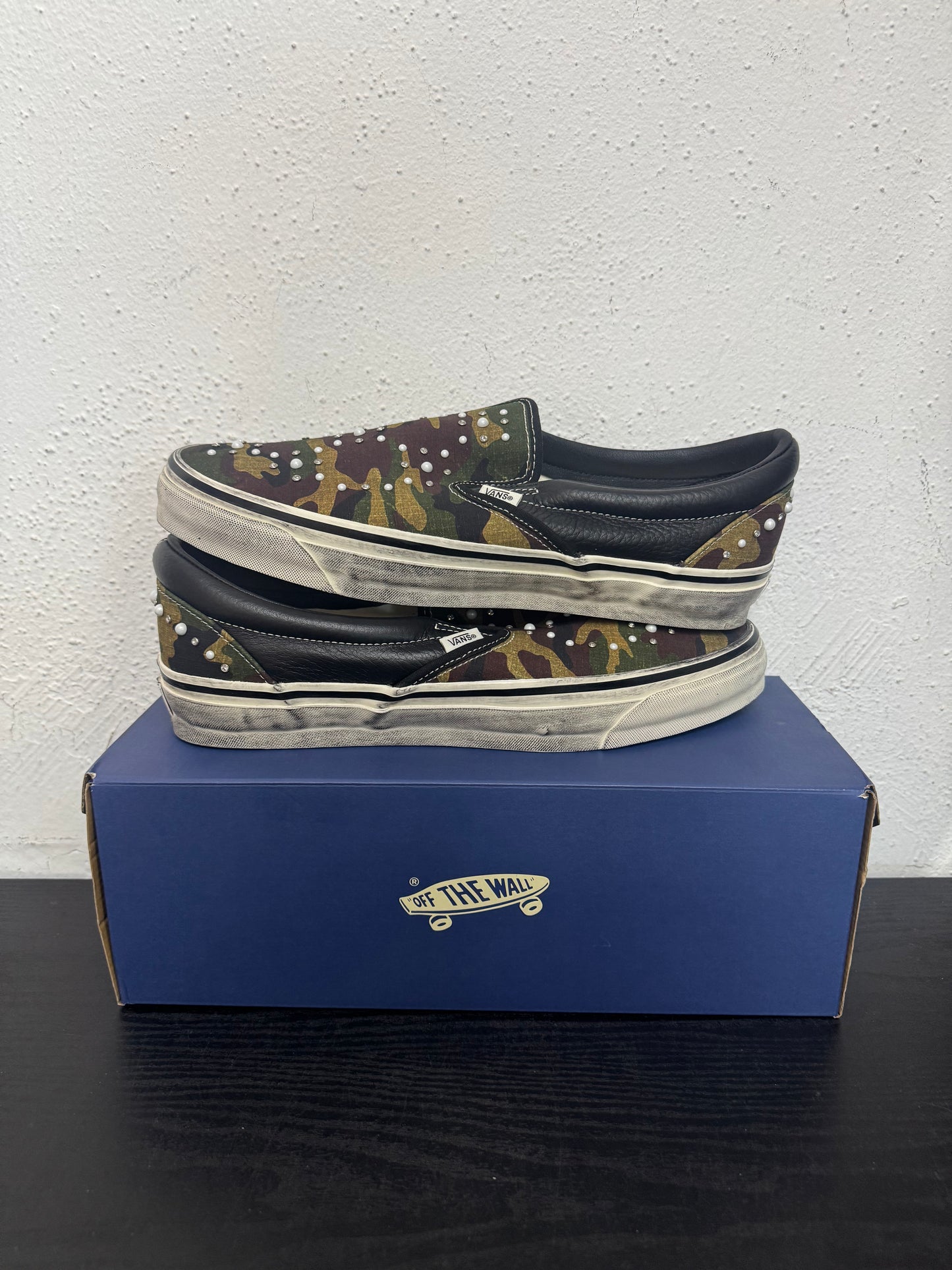 VANS LX CLASSIC SLIP ON PEARLIZED CAMO