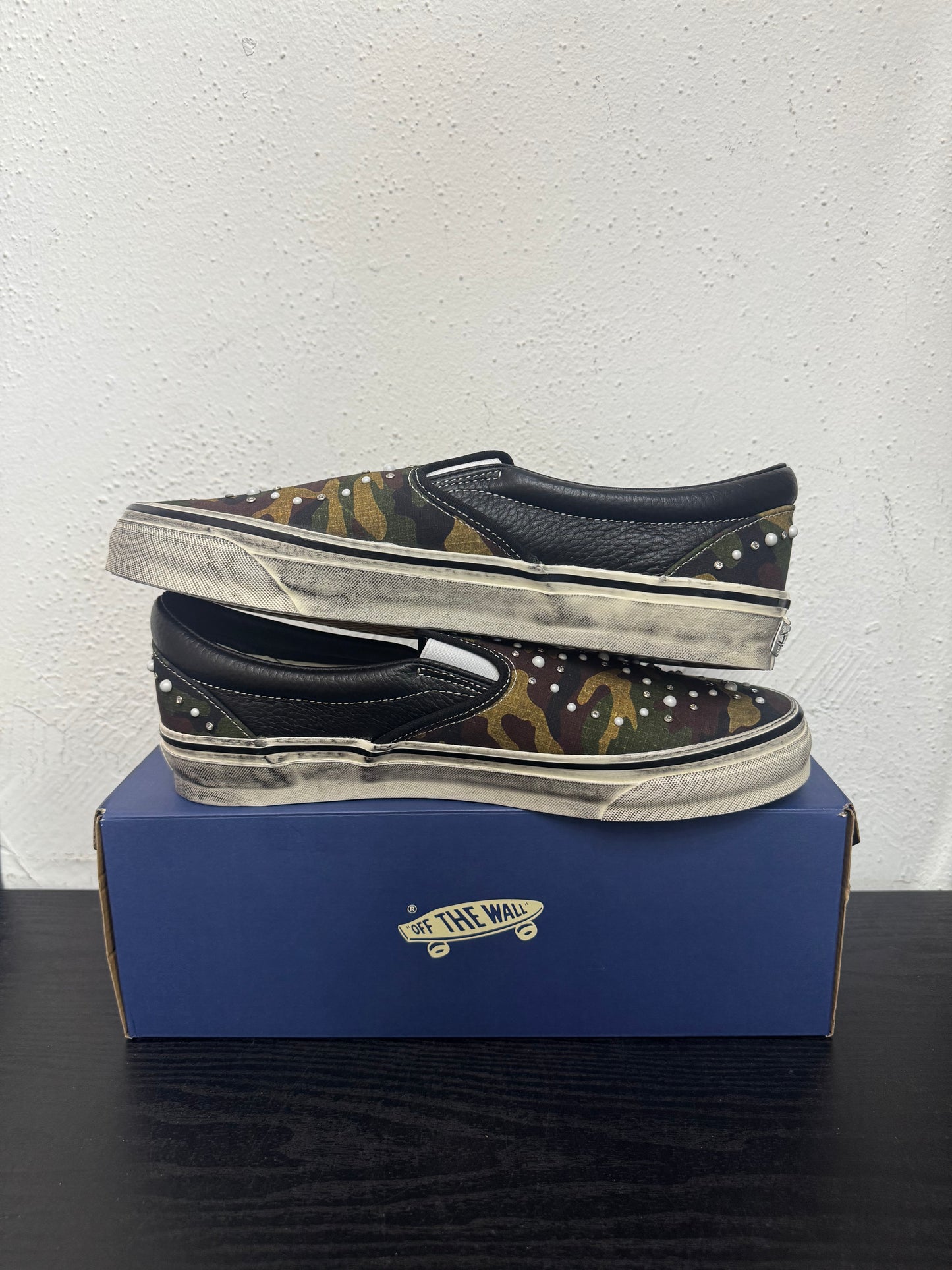 VANS LX CLASSIC SLIP ON PEARLIZED CAMO