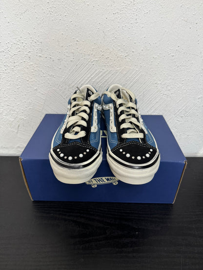 VANS LX OLD SKOOL PEARLIZED BLK/NAVY