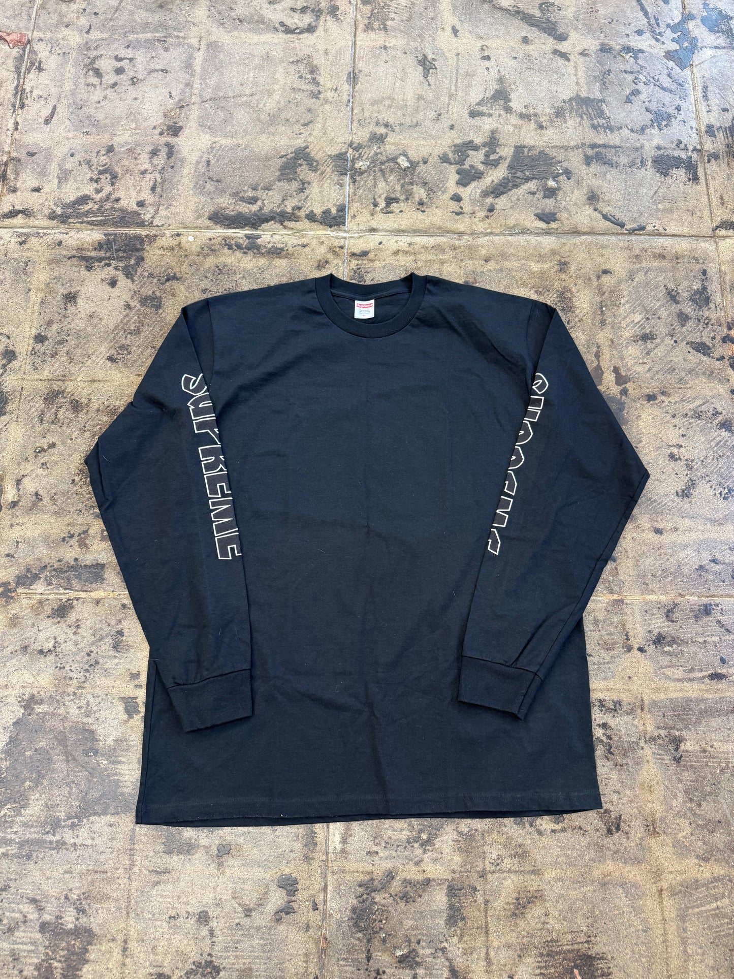 SUPREME SPITFIRE BLACK L/S