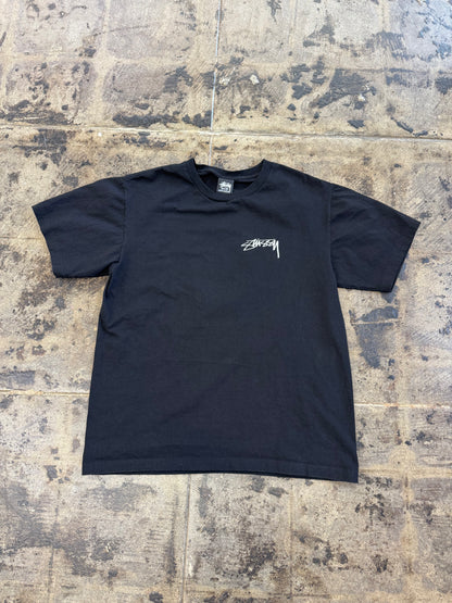 STUSSY 8BALL SPIDER TEE (USED)