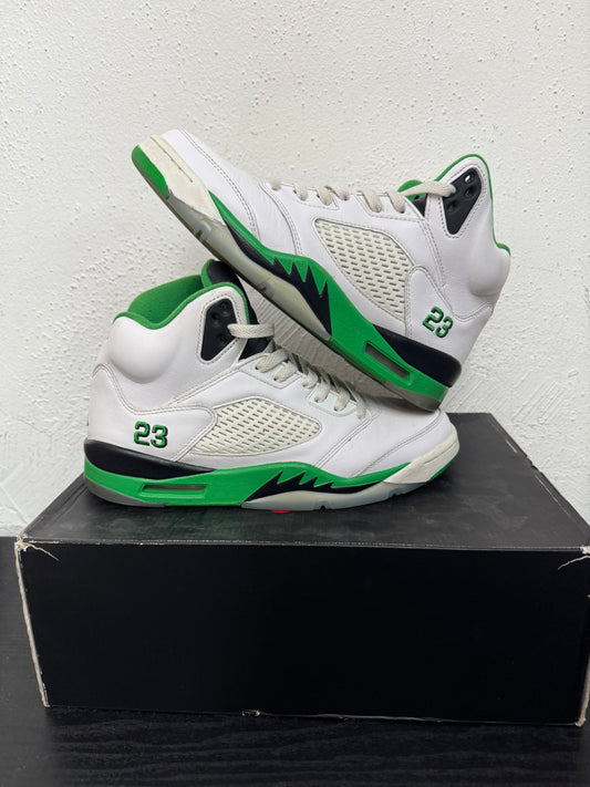 JORDAN 5 WMNS LUCKY GREEN (USED)