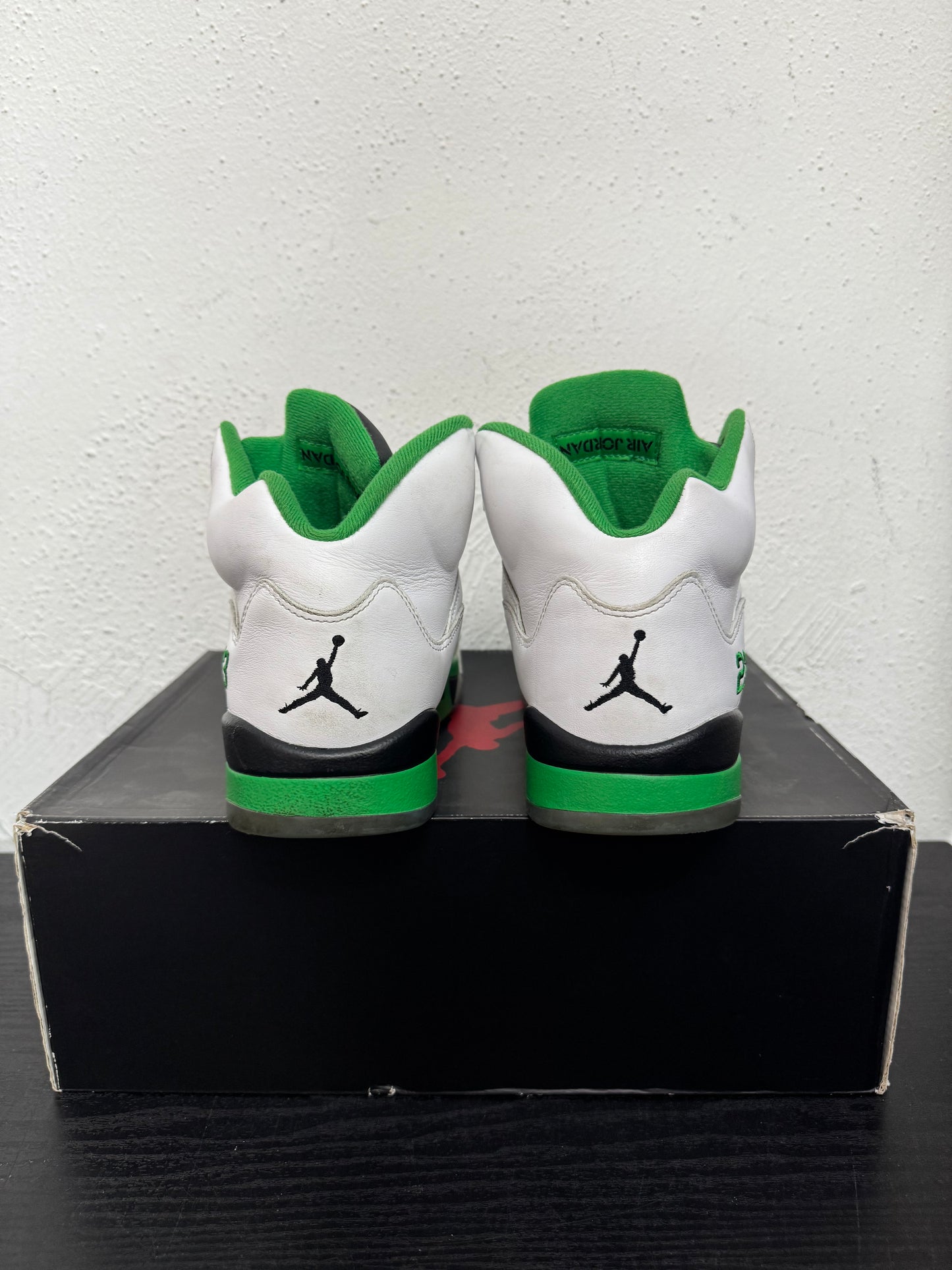 JORDAN 5 WMNS LUCKY GREEN (USED)