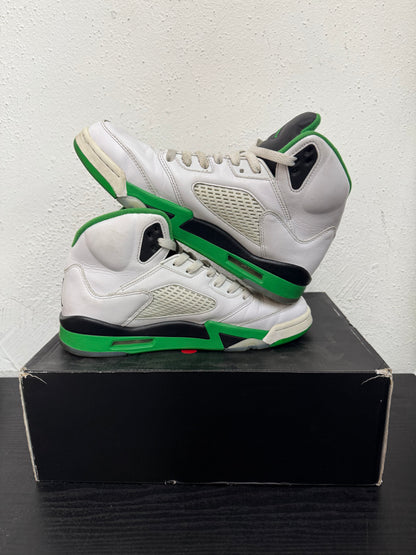 JORDAN 5 WMNS LUCKY GREEN (USED)