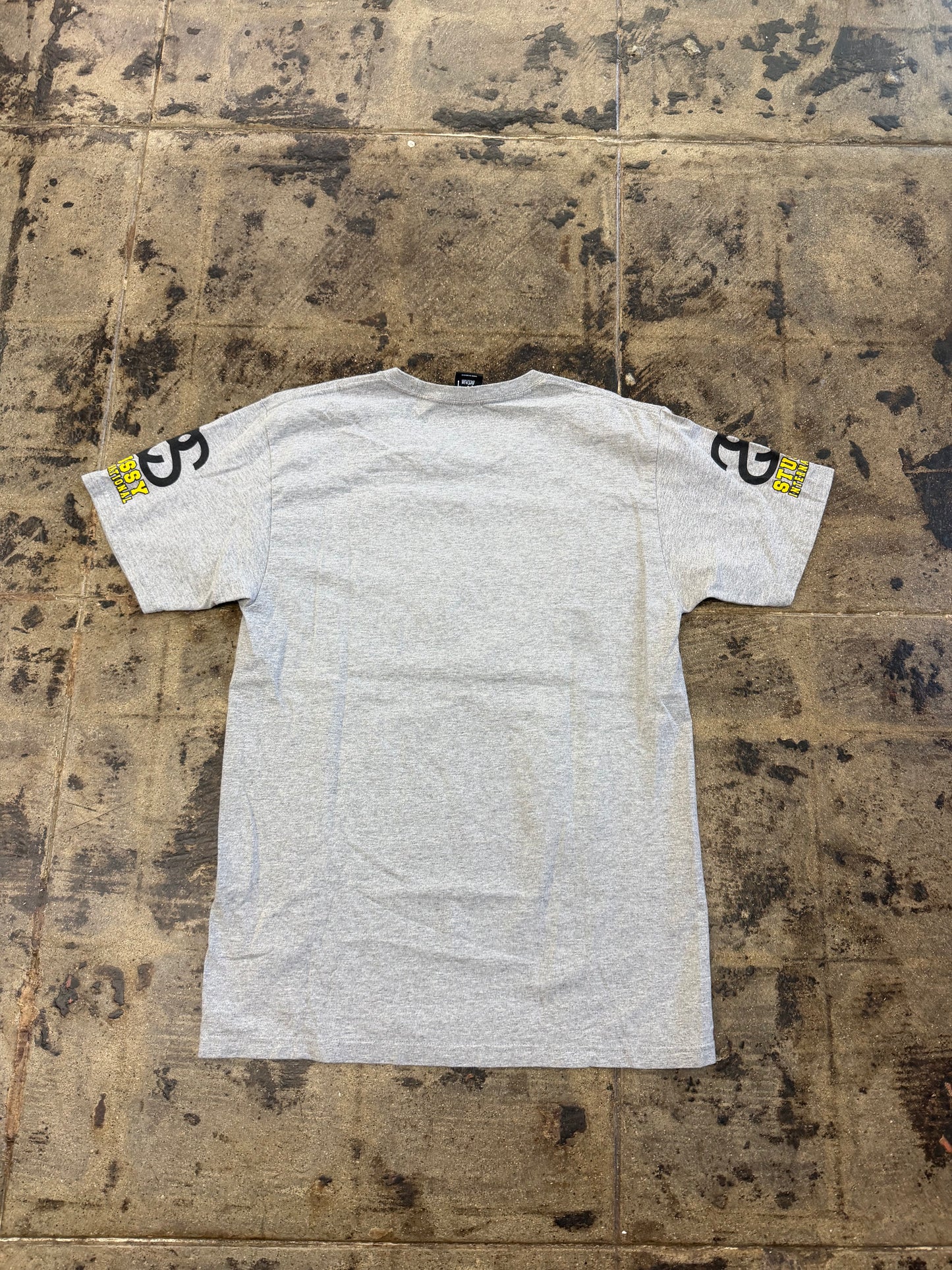 STUSSY TRIBE GREY TEE