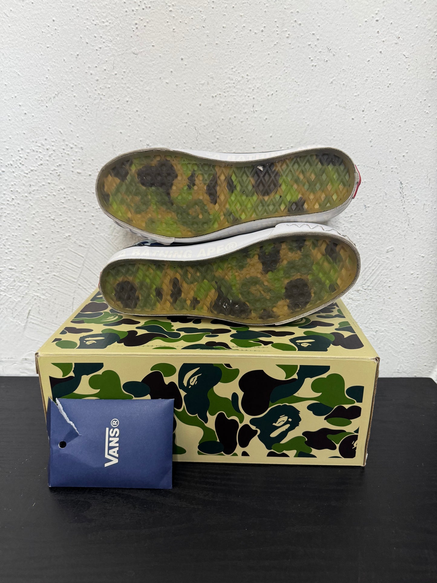 VANSxBAPE OLD SKOOL MULTI CAMO (USED)