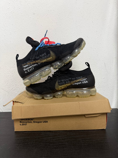 NIKE VAPORMAX OFF WHITE BLACK (USED)