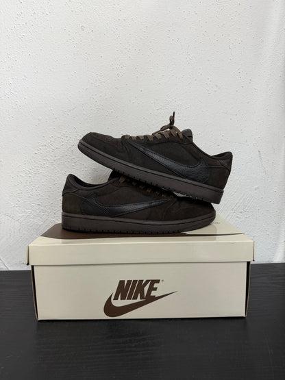 JORDAN 1 LOW TRAVIS VELVET BROWN (USED)