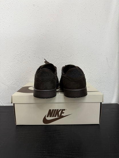 JORDAN 1 LOW TRAVIS VELVET BROWN (USED)