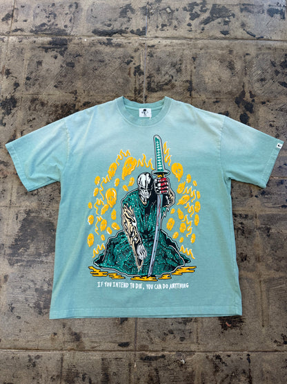 WARREN LOTAS ORANGE SKULL TEE