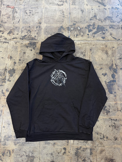 LOST HILLS BLACK HOODIE