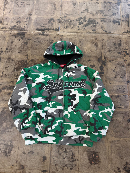 SUPREME QUILTED ZIP UP