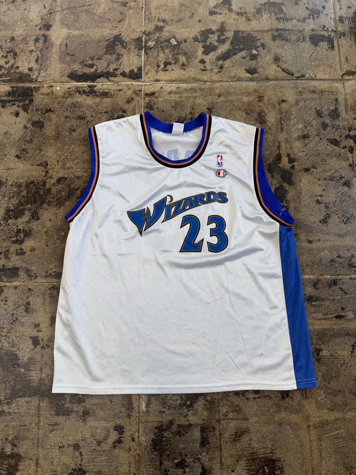 VINTAGE CHAMPIONS MICHAEL JORDAN #23 WIZARD JERSEY