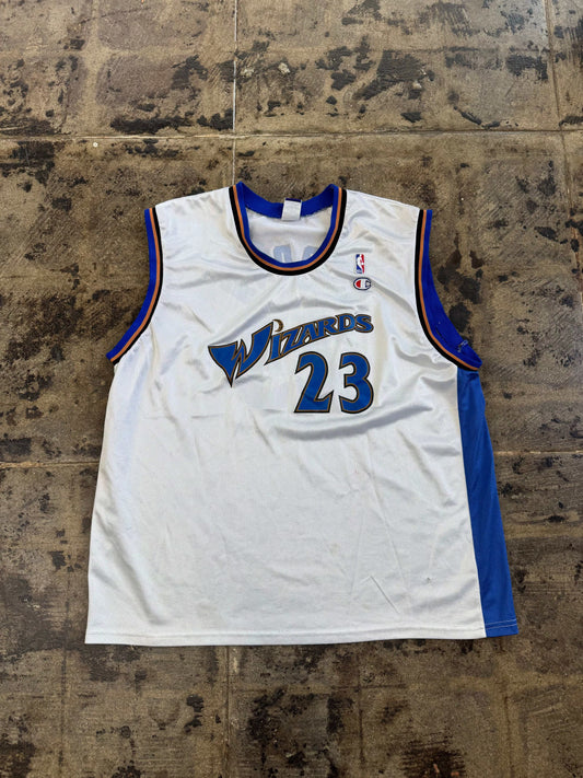 VINTAGE CHAMPIONS MICHAEL JORDAN #23 WIZARD JERSEY