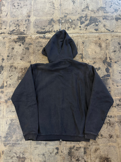 STUSSY SPORT ZIP UP WASHED BLACK