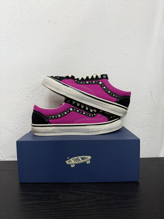 VANS OTW OLD SKOOL PEARLIZED PINK/BLK (USED)
