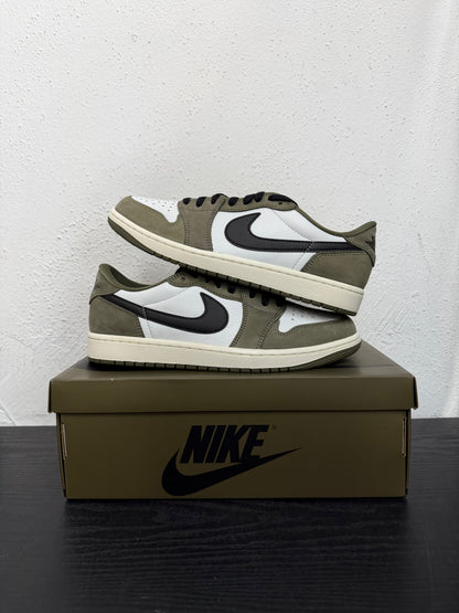 JORDAN 1 LOW MEDIUM OLIVE