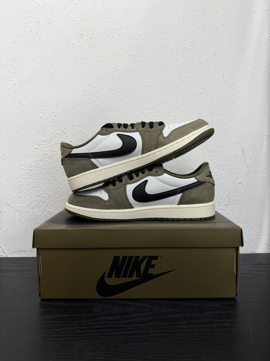 JORDAN 1 LOW MEDIUM OLIVE