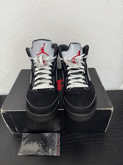 JORDAN 5 REIMAGINED METALLIC BLACK (USED)