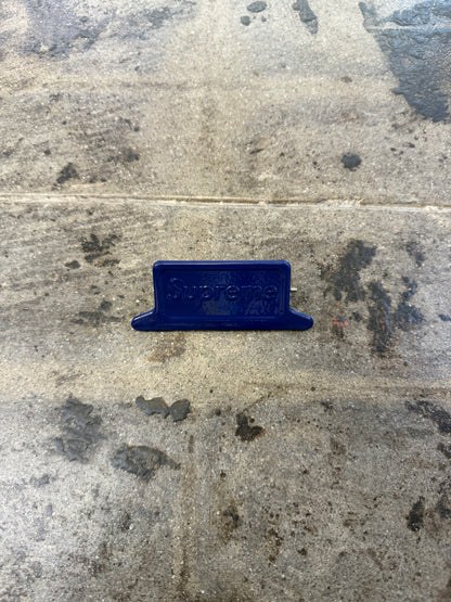 SUPREME DULTON METAL CLIP NAVY