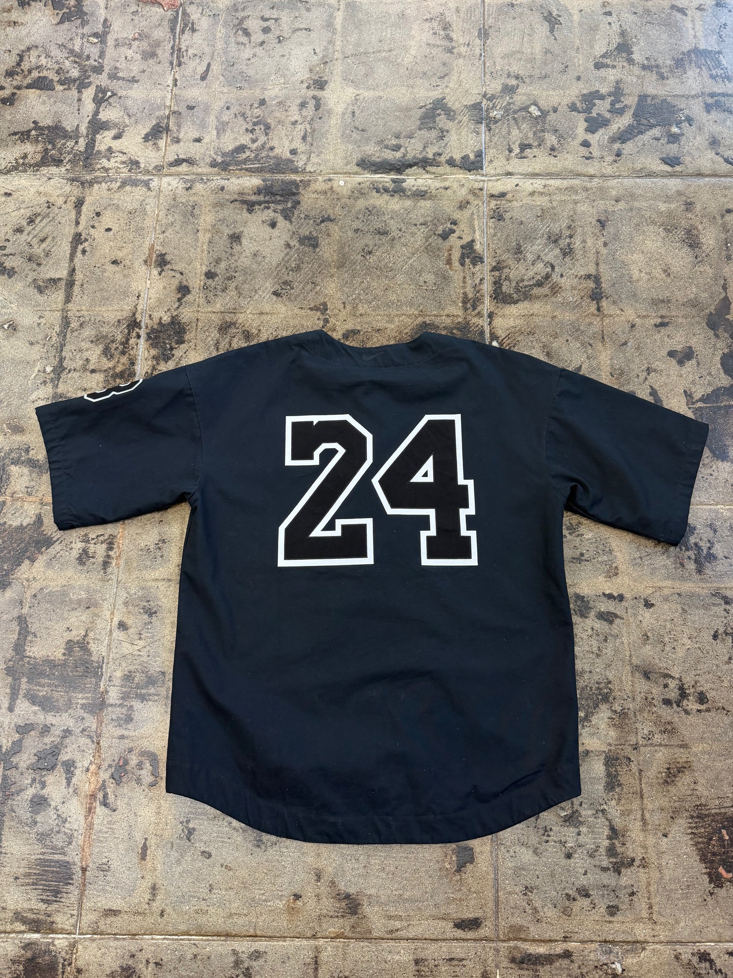NIKE KOBE BRYANT BLACK BASEBALL JERSEY