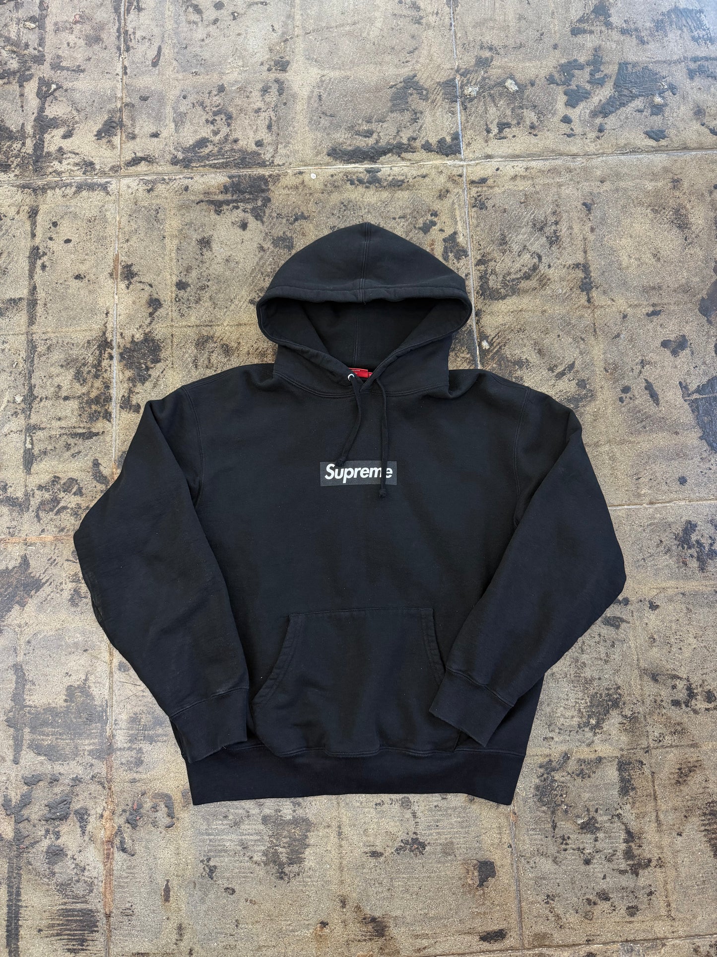 SUPREME BOX LOGO WEST HOLLYWOOD HOODIE (USED)