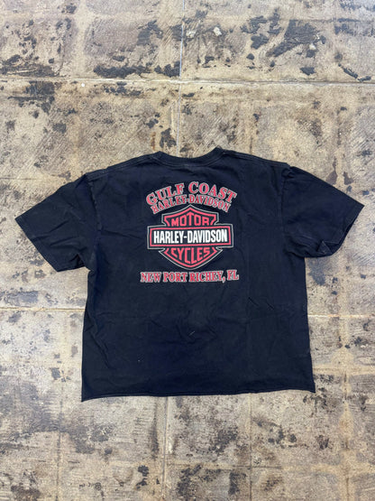 HARLEY DAVIDSON RIDE WITH PRIDE CROPPED TEE