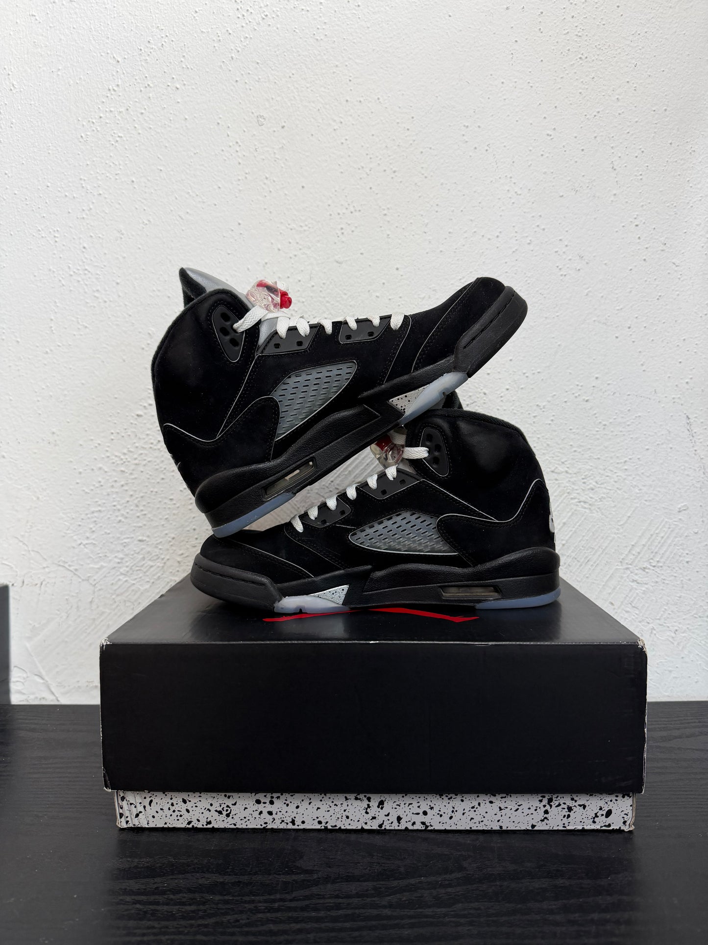 JORDAN 5 METALLIC BLACK GS (USED)