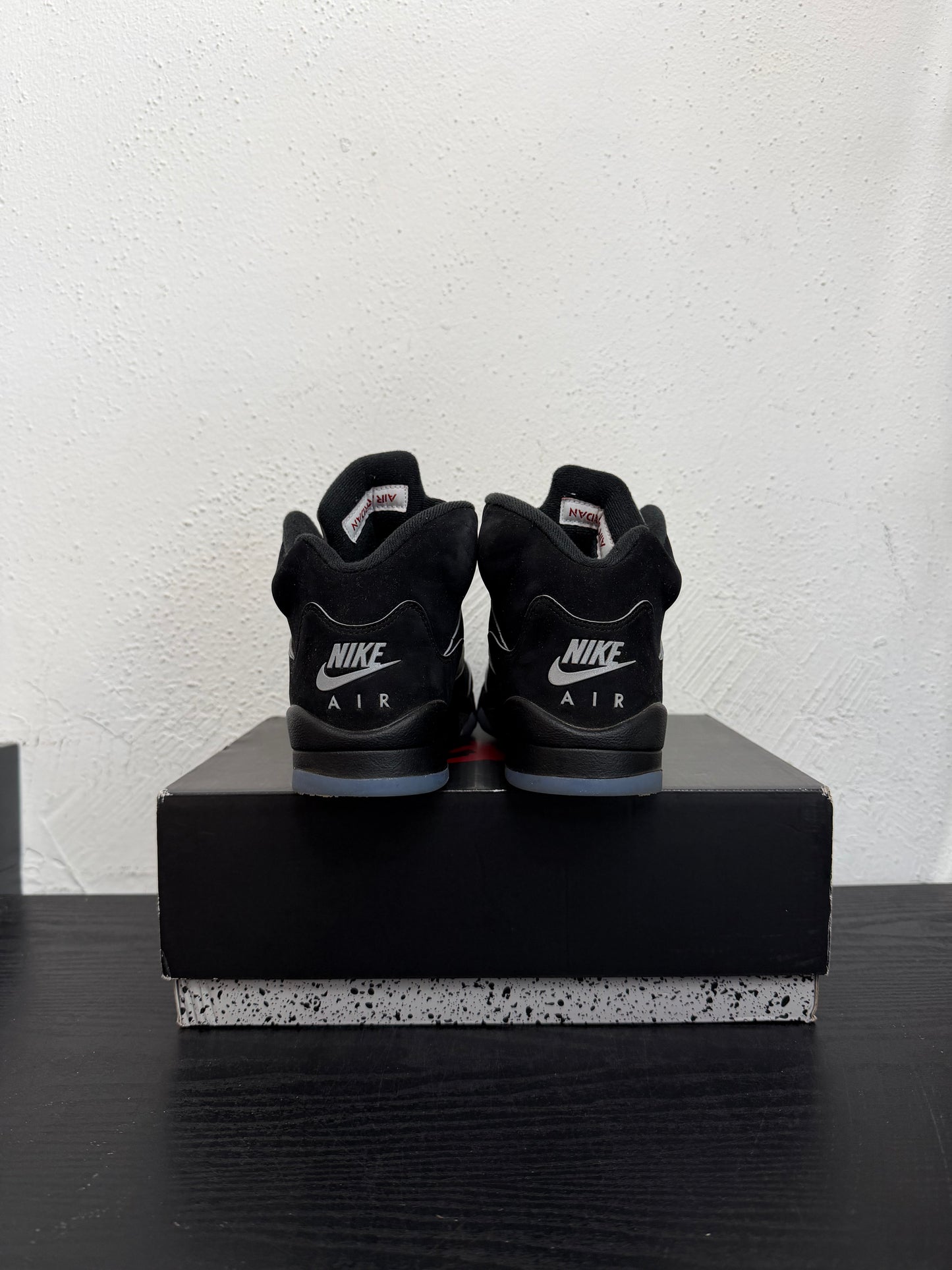 JORDAN 5 METALLIC BLACK GS (USED)