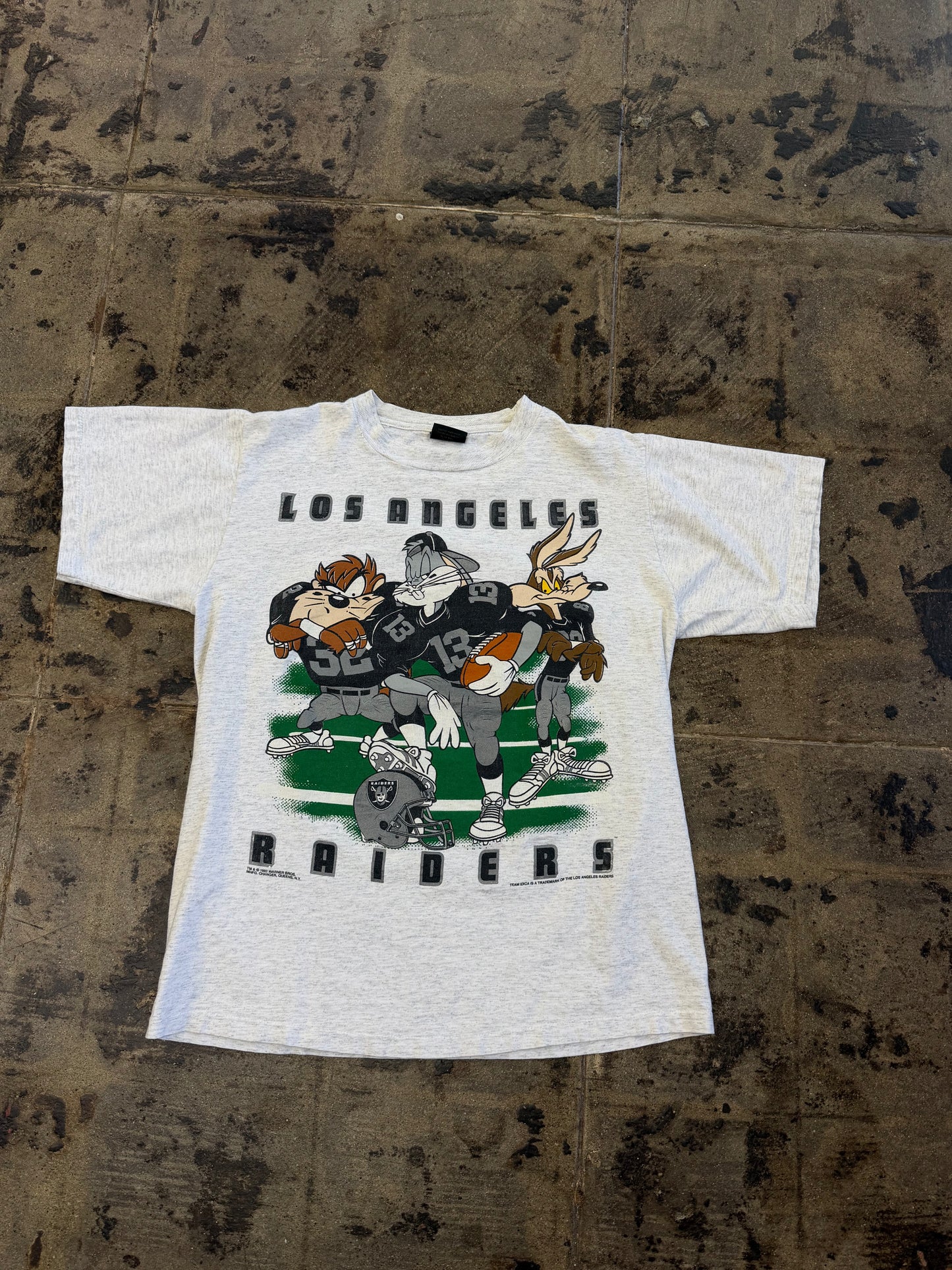 1993 LOONEY TUNES LA RAIDERS TEE