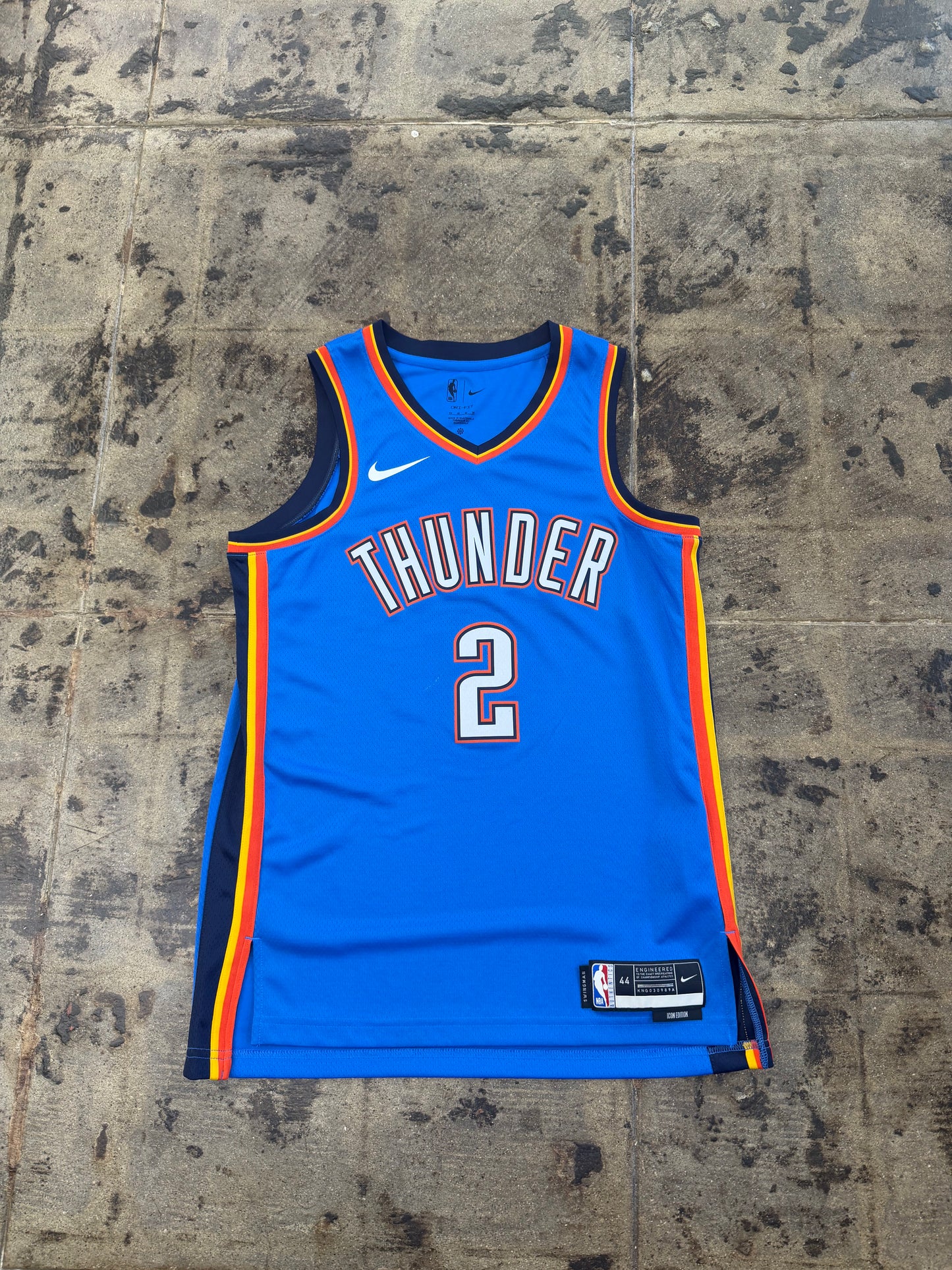 OKC THUNDER #2 SHAI JERSEY