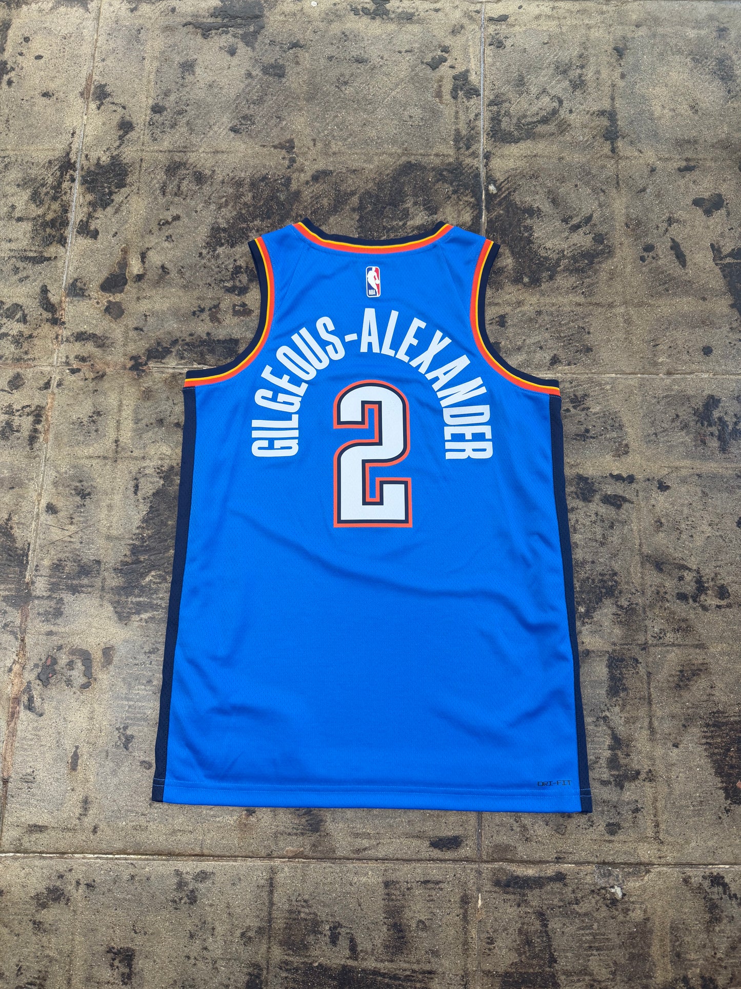 OKC THUNDER #2 SHAI JERSEY
